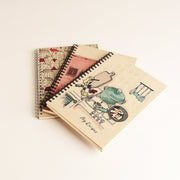 3 PACK RECIPE JOURNAL, PEONY BALCONY AND RED ROOF VILLAGE